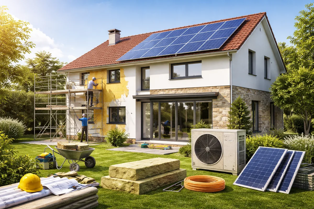 Quels travaux de rénovation énergétique pour améliorer votre maison