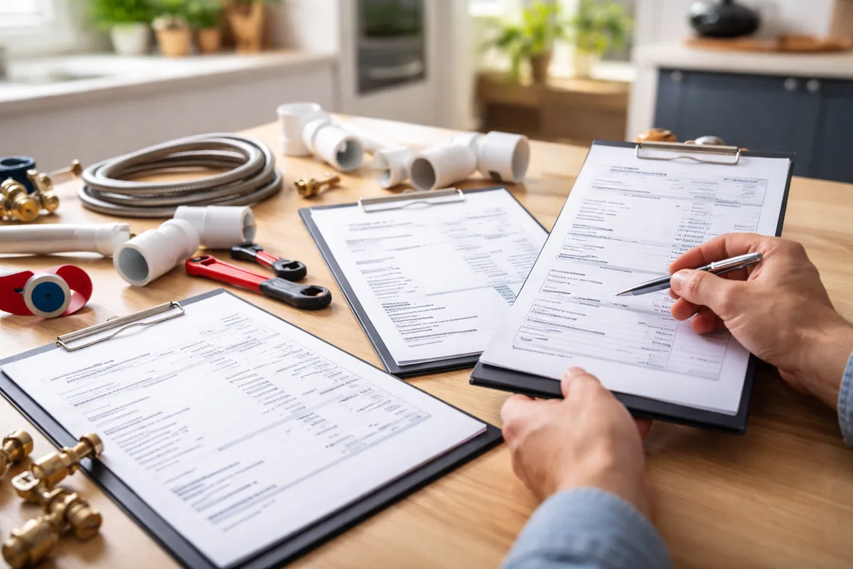 Comment comparer les devis de plomberie pour des travaux chez soi