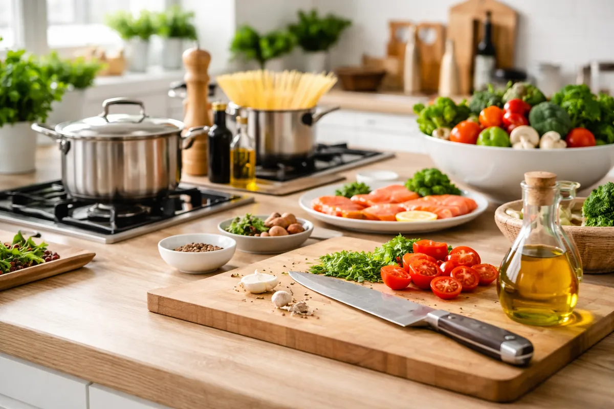 Les secrets d'une cuisine réussie : art culinaire et équipement essentiel