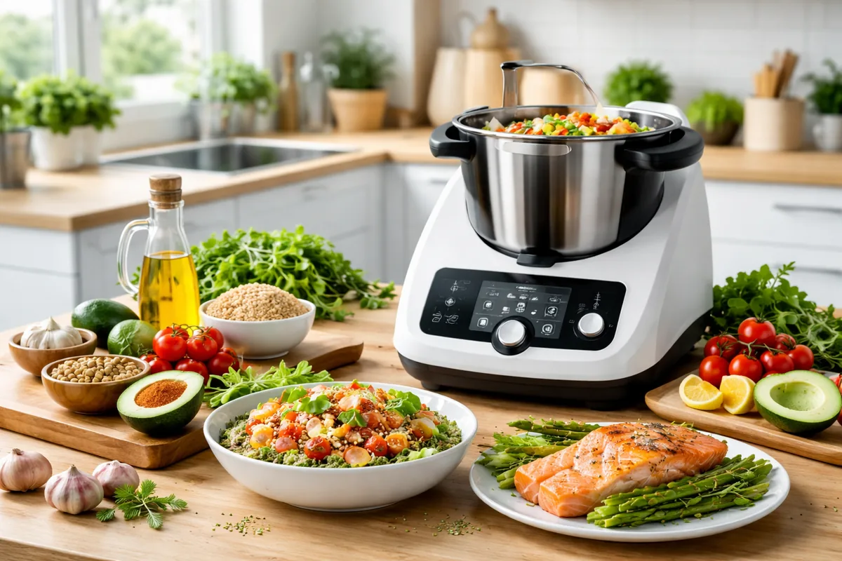 Comment cuisiner des recettes saines avec des produits de qualité et un robot de cuisine