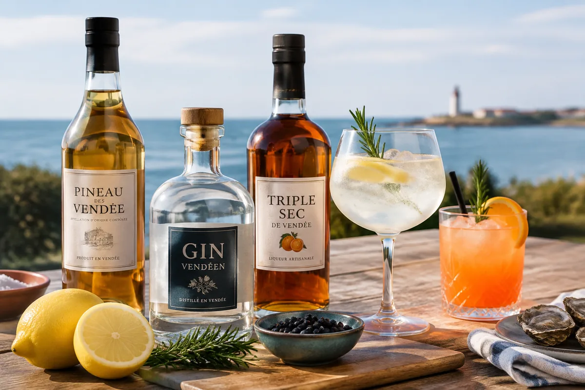Quel spiritueux vendéen choisir pour préparer un cocktail local ?